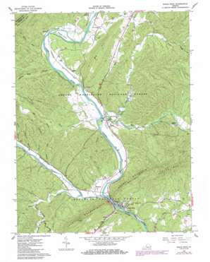Eagle Rock USGS topographic map 37079f7