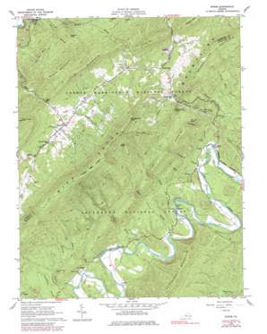 Strom USGS topographic map 37079f8