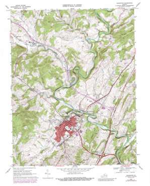 Lexington USGS topographic map 37079g4