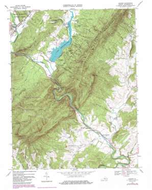 Goshen USGS topographic map 37079h4