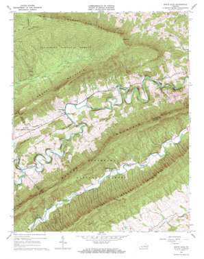White Gate USGS topographic map 37080b7