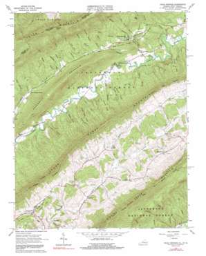 Craig Springs USGS topographic map 37080d3
