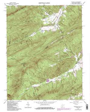 Waiteville USGS topographic map 37080d4