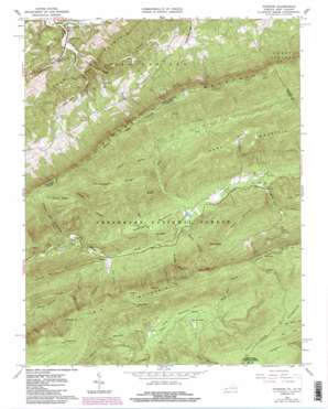 Eggleston USGS topographic map 37080d5