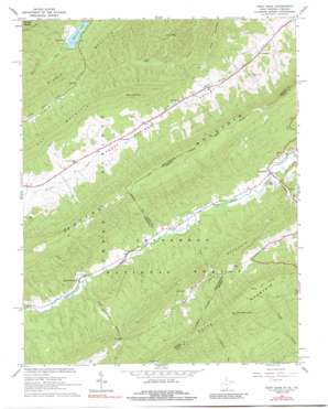 Paint Bank USGS topographic map 37080e3