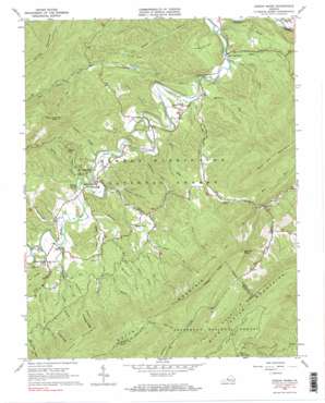 Jordan Mines USGS topographic map 37080f1