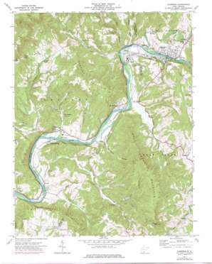 Alderson USGS topographic map 37080f6