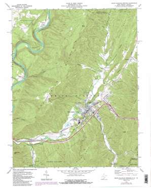 White Sulphur Springs USGS topographic map 37080g3