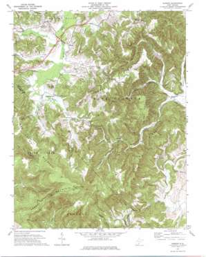 Dawson USGS topographic map 37080g6