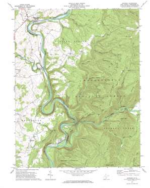 Anthony USGS topographic map 37080h3