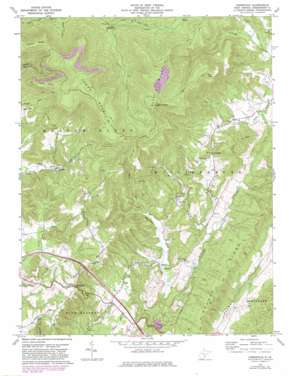 Cornstalk USGS topographic map 37080h5