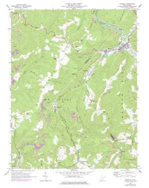 Rainelle USGS topographic map 37080h7
