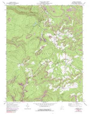 Danese USGS topographic map 37080h8
