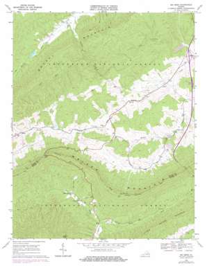 Big Bend USGS topographic map 37081a2