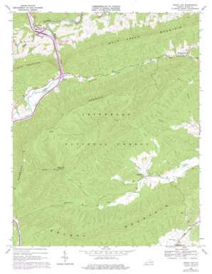 Rocky Gap USGS topographic map 37081b1