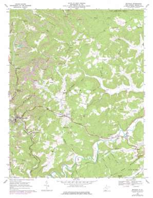 Matoaka USGS topographic map 37081d2