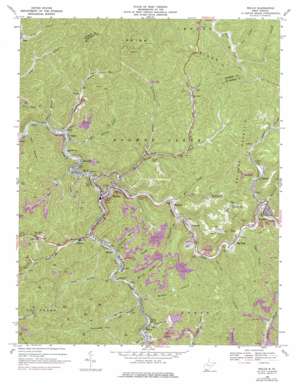 Welch topo map