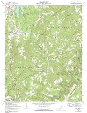 Flat Top USGS topographic map 37081e1