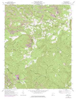 Odd USGS topographic map 37081e2