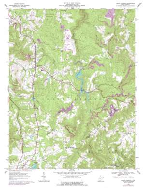Shady Spring USGS topographic map 37081f1