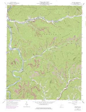 Mallory USGS topographic map 37081f7