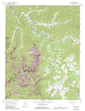 Arnett USGS topographic map 37081g4