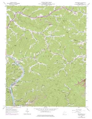 Henlawson USGS topographic map 37081h8