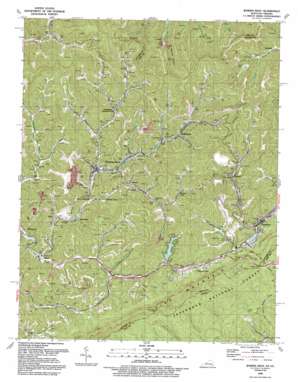 Jenkins West USGS topographic map 37082b6