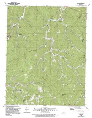 Kite USGS topographic map 37082c7