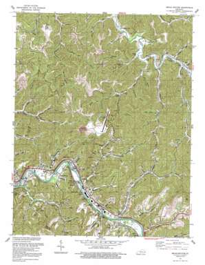 Broad Bottom USGS topographic map 37082e5