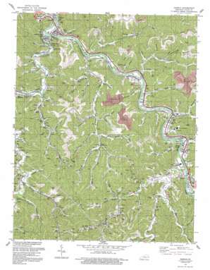 Harold USGS topographic map 37082e6