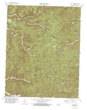 Mistletoe USGS topographic map 37083c5