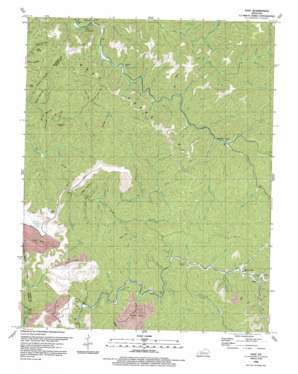Noble USGS topographic map 37083d1