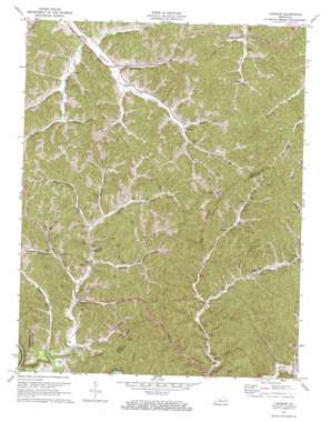 Landsaw USGS topographic map 37083f4