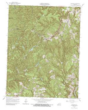 Zachariah USGS topographic map 37083f6