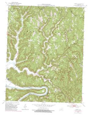Cobhill USGS topographic map 37083f7