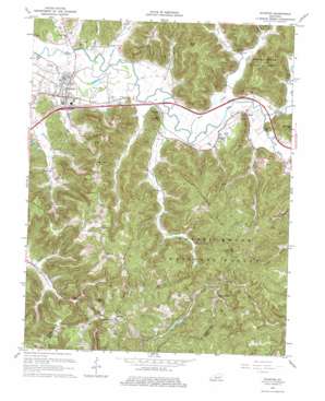 Stanton USGS topographic map 37083g7