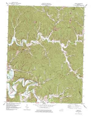Lenox USGS topographic map 37083h2