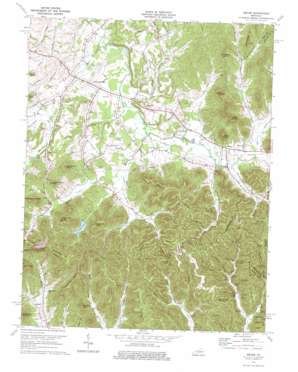 Means USGS topographic map 37083h7