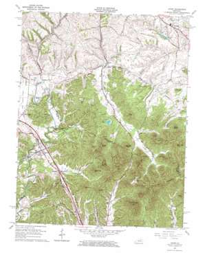 Levee USGS topographic map 37083h8