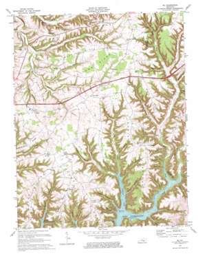 Eli USGS topographic map 37084a8