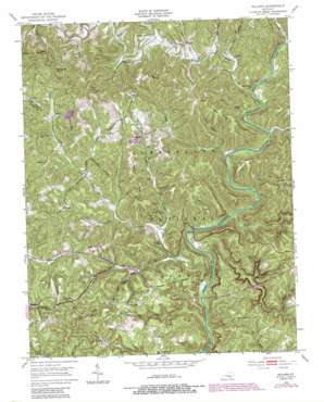 Billows USGS topographic map 37084b3