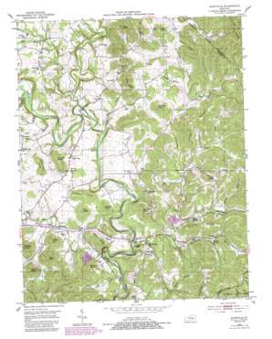 Shopville USGS topographic map 37084b4