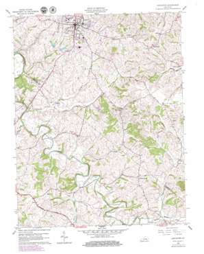 Lancaster USGS topographic map 37084e5