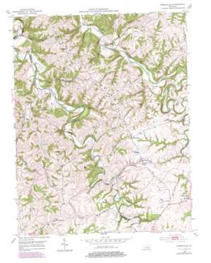 Kirksville USGS topographic map 37084f4