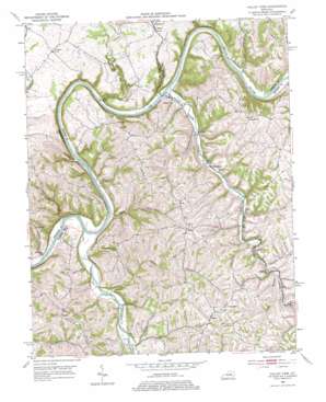 Valley View topo map