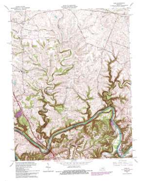 Ford USGS topographic map 37084h3