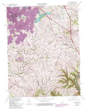 Coletown USGS topographic map 37084h4
