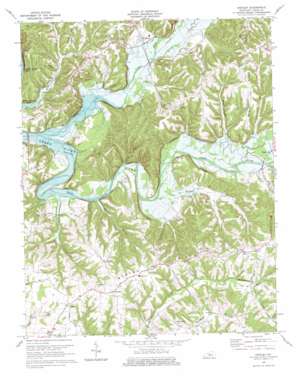 Knifley USGS topographic map 37085b2
