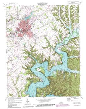 Campbellsville USGS topographic map 37085c3